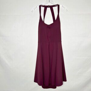 Halara Dress sz XL Plum SoftlyZero w/ Shorts & Bra Active Wear Exercise